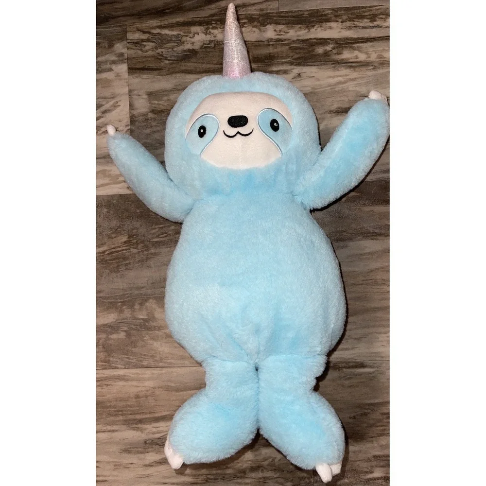 2020 FOA SCHWARZ GLOW BRIGHTS BLUE SLOTH UNICORN LIGHTS & SOUNDS 16